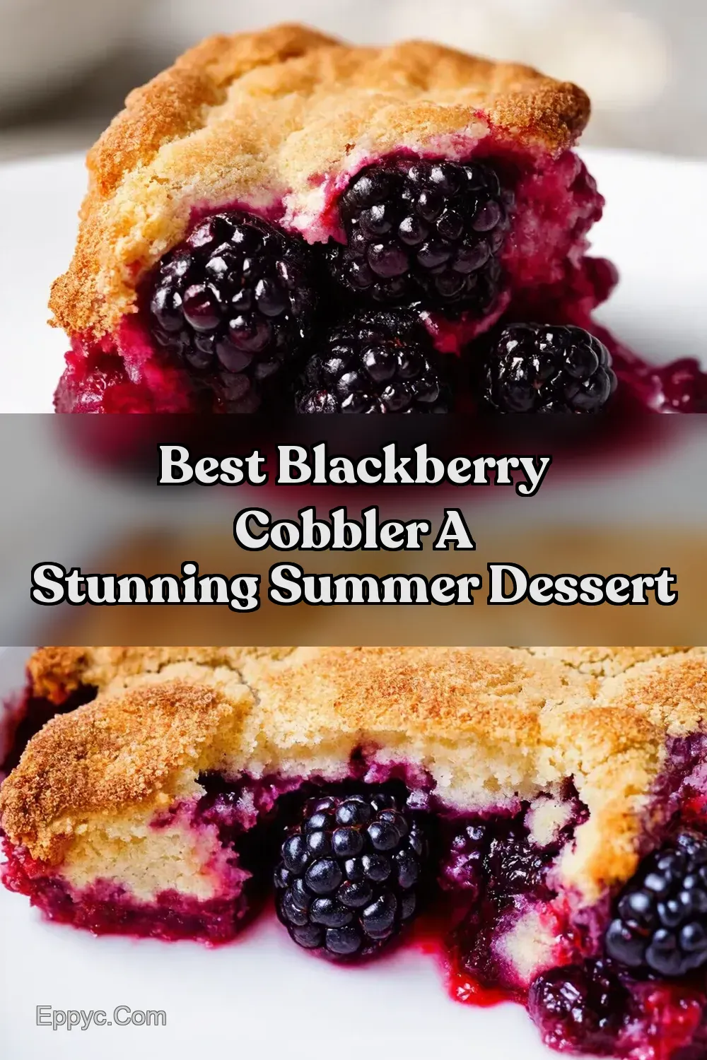 Easy Blackberry Cobbler Recipe My GoTo Summer Dessert -…