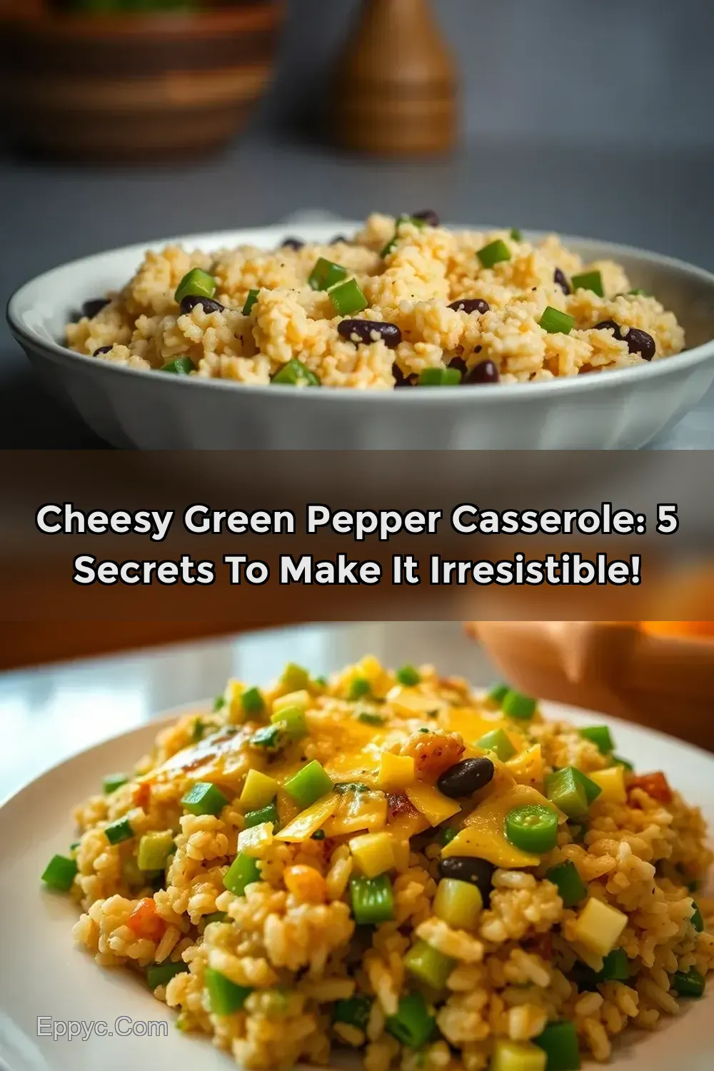 Cheesy Green Pepper Casserole: A Family Favorite for…