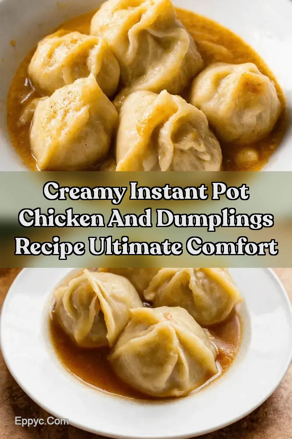 Instant Pot Chicken Dumplings Grandmas Recipe Super Fast -…
