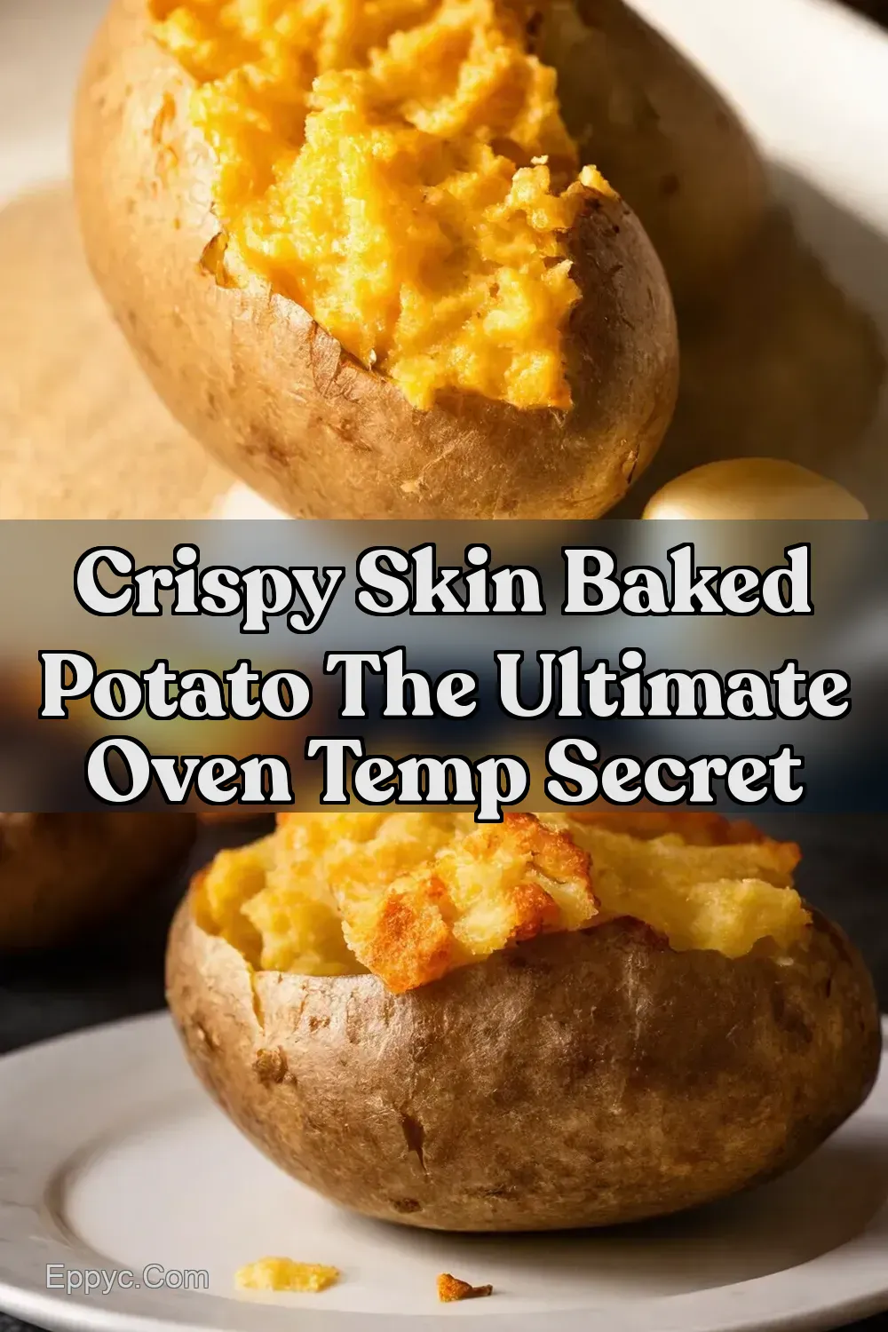 Baked Potato Oven Temp Crispy Skin Perfection - EPPYC