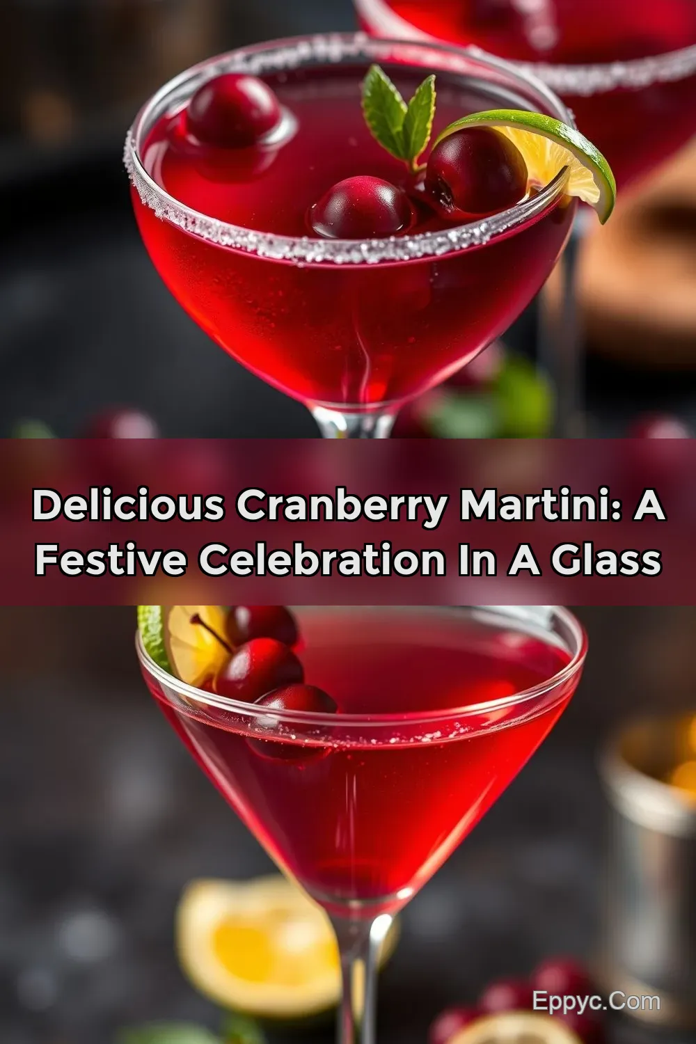 Easy Cranberry Martini: A Festive Twist to Delight Your…