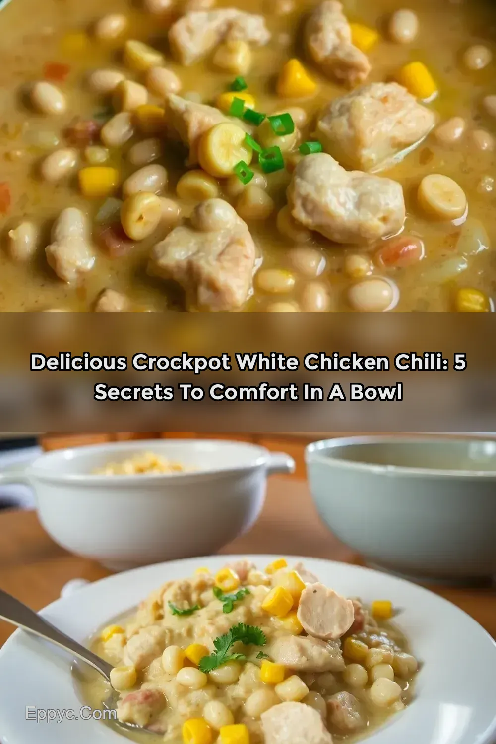 Comforting White Chicken Chili Slow Cooker Pioneer Woman:…