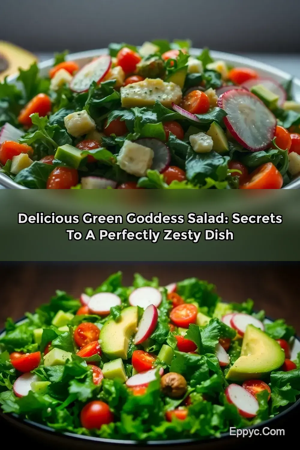 Vibrant Green Goddess Salad: A Fresh Twist on a Classic -…