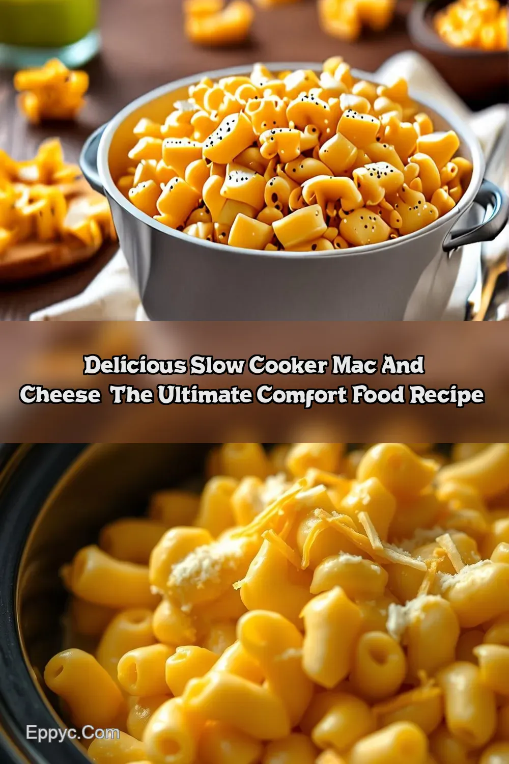 Easy Ultimate Mac and Cheese Crock Pot Recipe: My Family's&hellip;