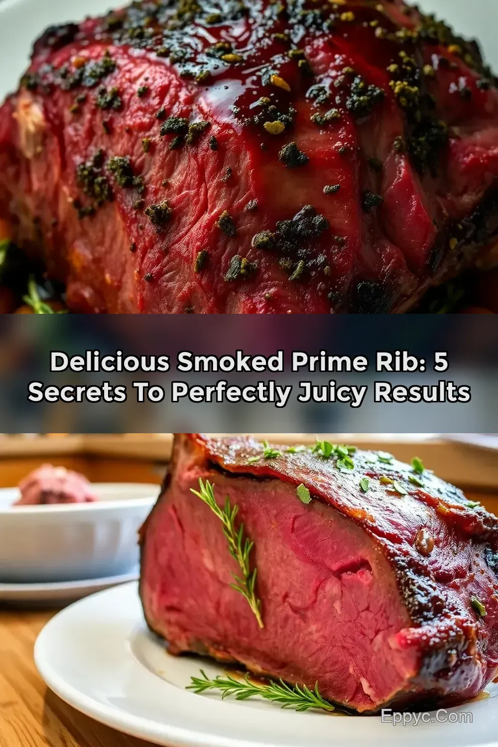 Easy & Juicy Prime Rib Roast Recipe: My Simple Herb-Glazed…
