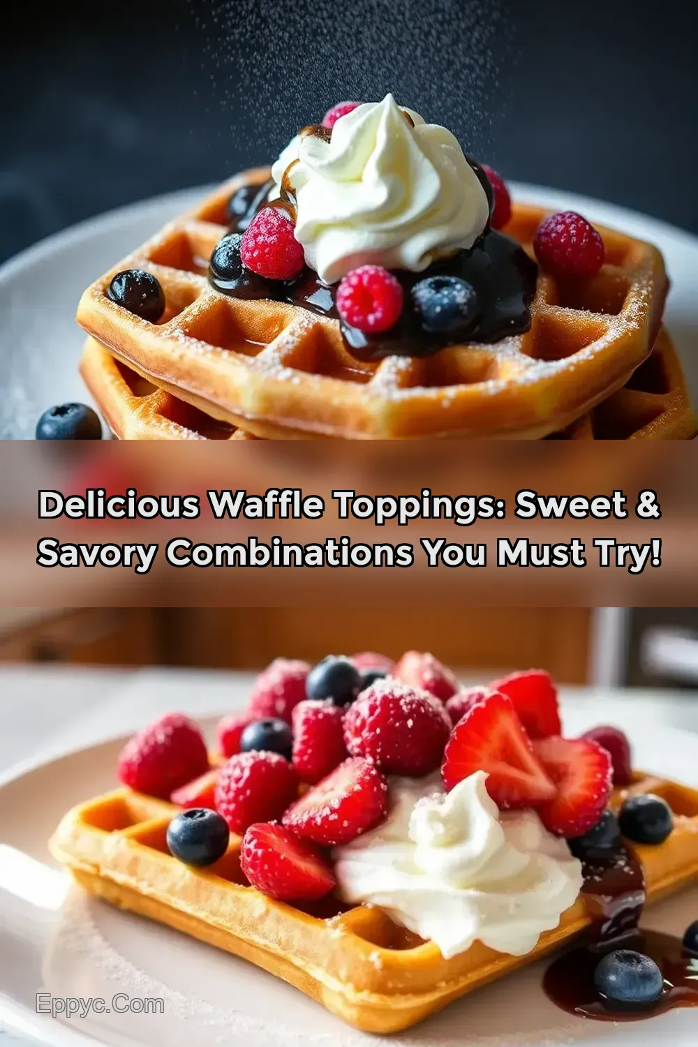 Waffle Toppings: Sweet and Savoury Ideas to Elevate Your…