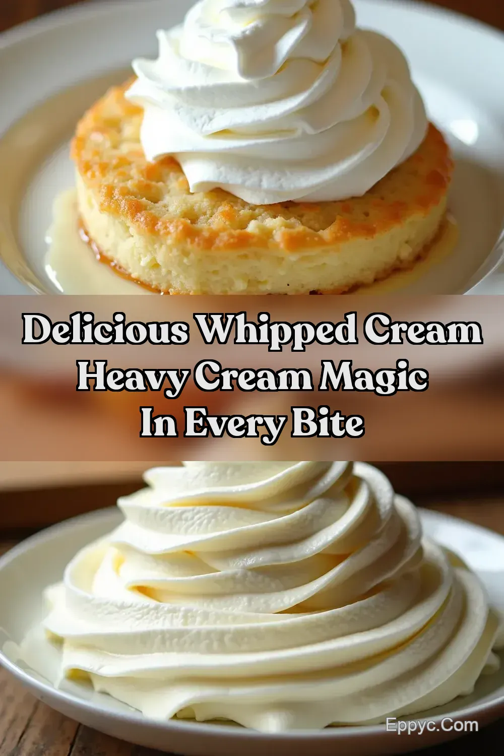 Easy Whipped Topping Recipe with Heavy Cream Cloud Nine -…