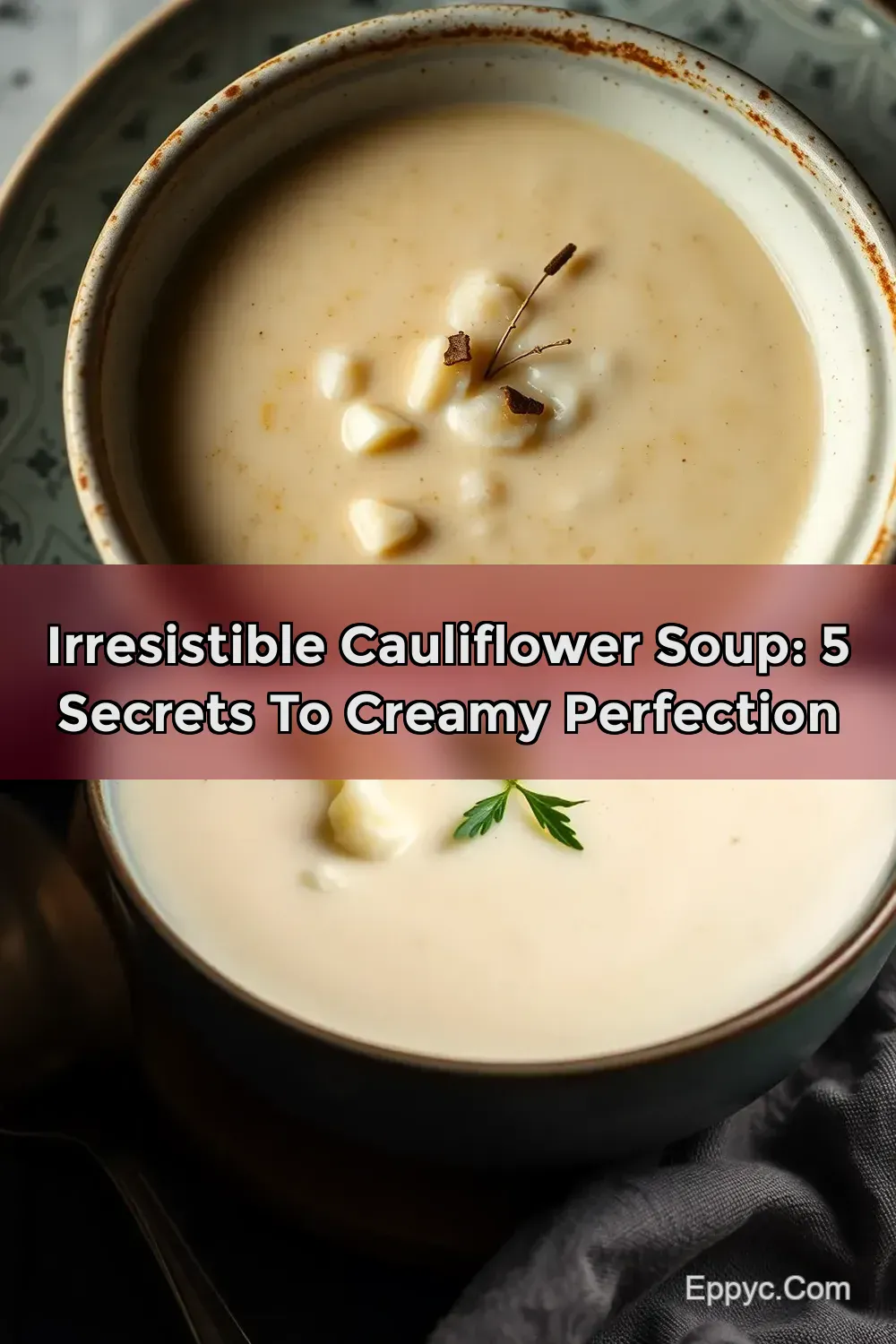 Silky Cauliflower Soup with a Hint of Truffle: My Cozy…