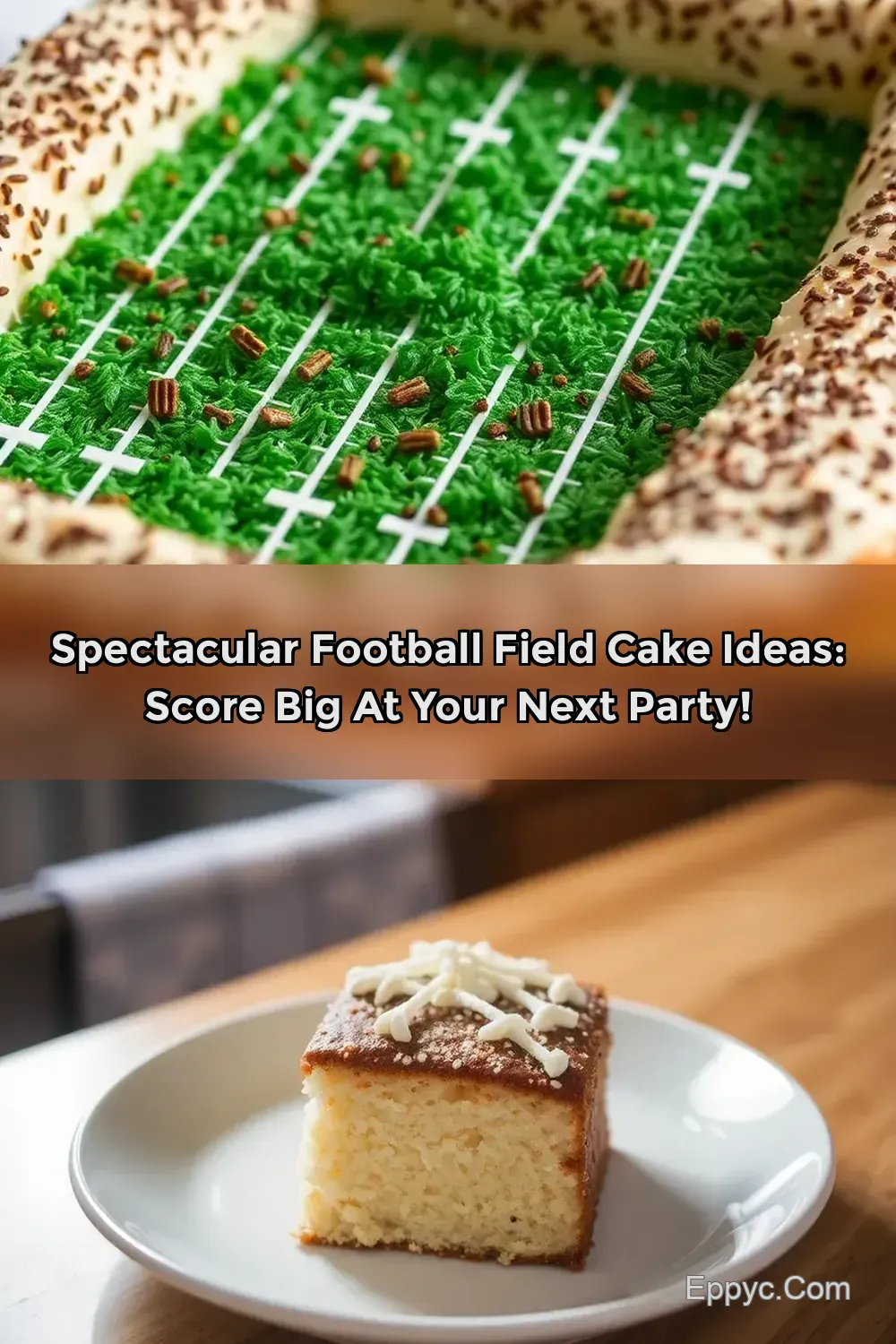 Touchdown Treat: The Ultimate Football Field Cake Recipe