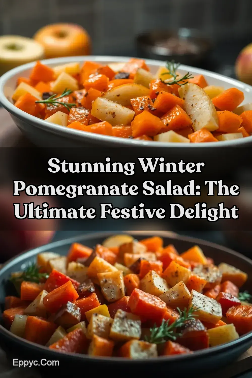 Winter Salad Ideas: Roasted Root Veg & Apple Delight - EPPYC