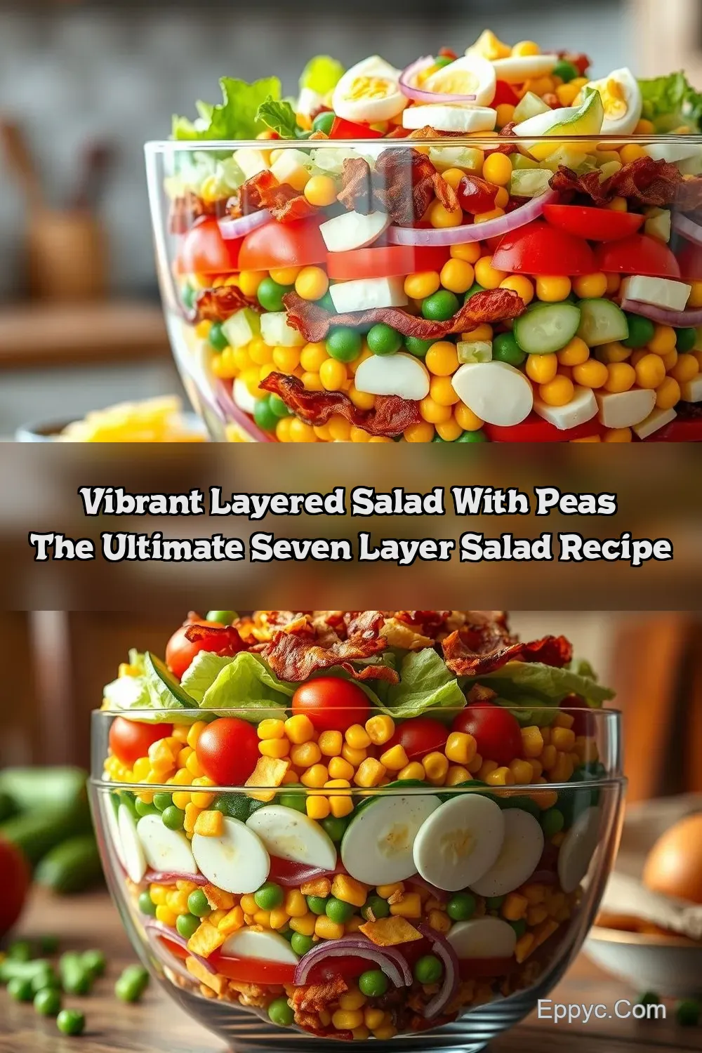 Classic Seven Layer Salad Recipe: My Family’s Retro Picnic…