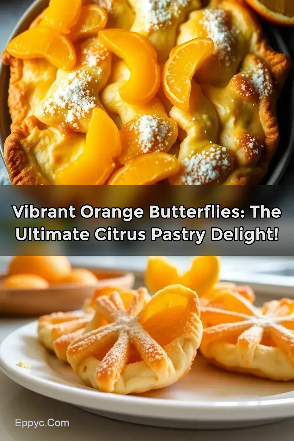Delightful Orange Butterflies: A Flaky Citrus Pastry Recipe…