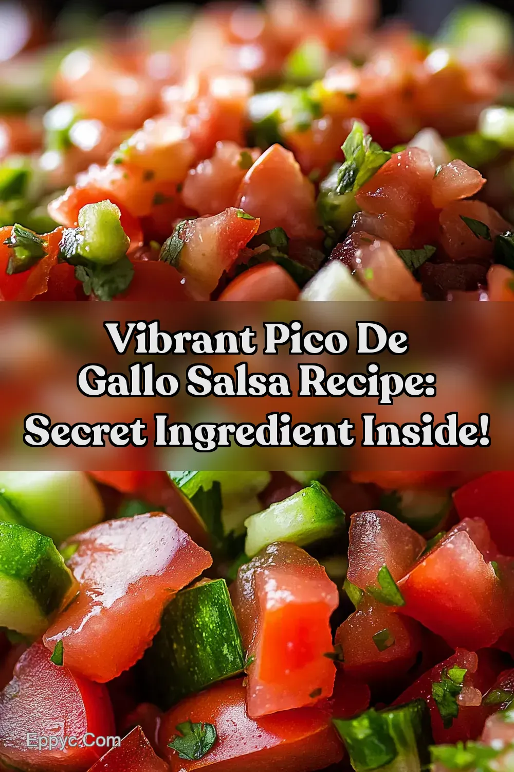 Best Salsa Recipe: Garden-Fresh Pico de Gallo! - EPPYC