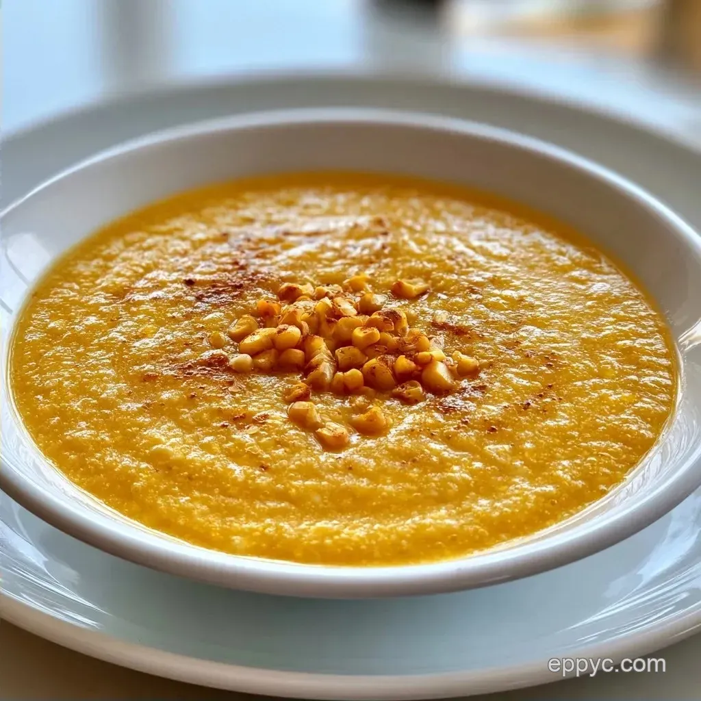 Creamy Summer Corn Soup in 33 Minutes - EPPYC
