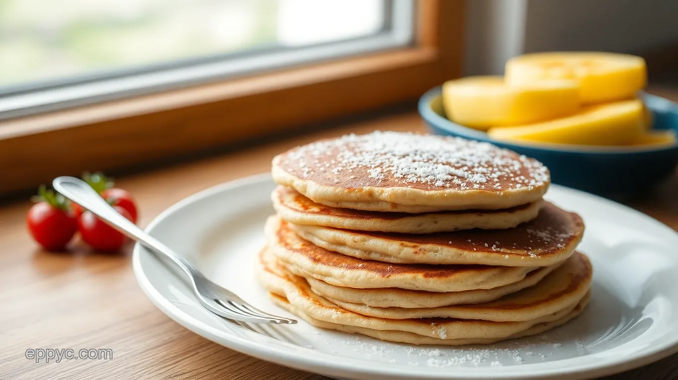 Brown Rice Flour Pancakes