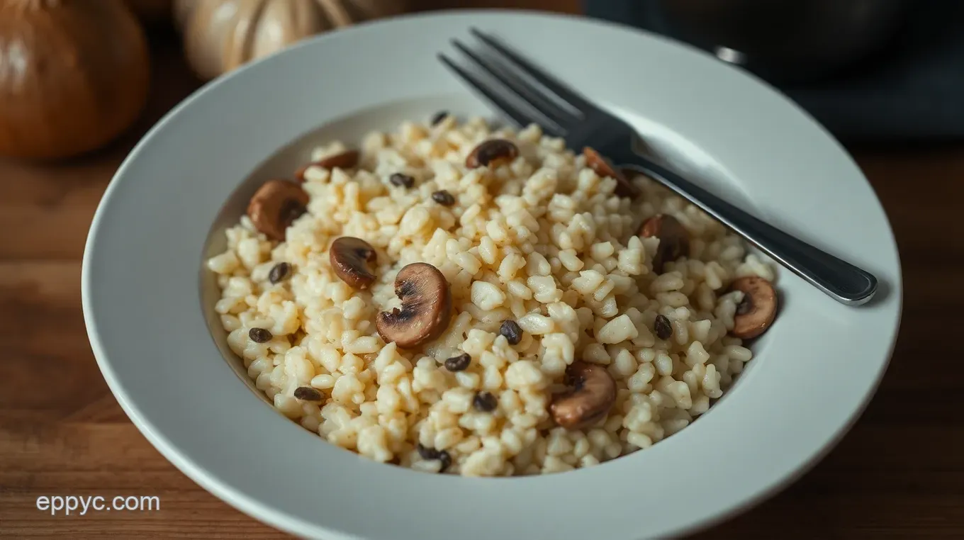 Creamy Mushroom Risotto: A Cozy Recipe Using Frozen Mushrooms Creamy Mushroom Risotto: The Perfect Use for Frozen Mushrooms
