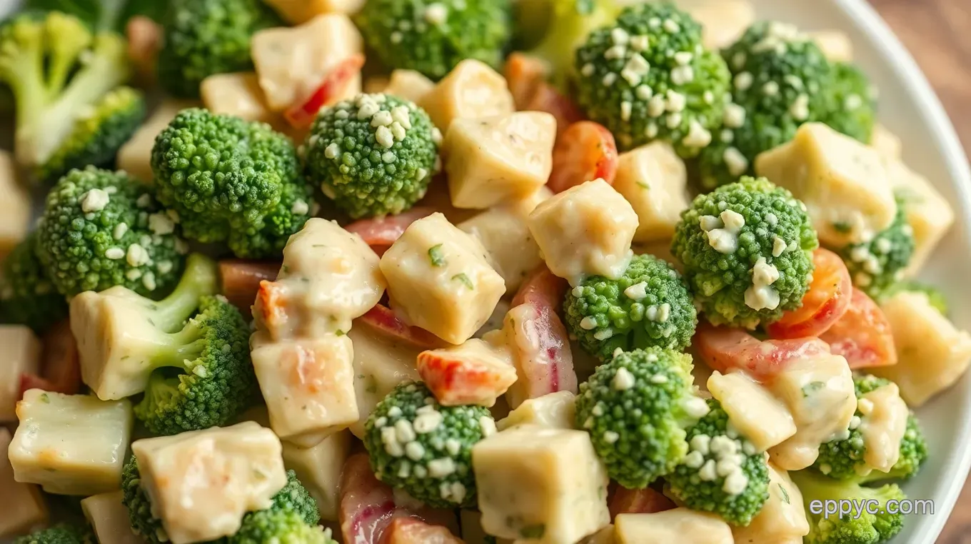 Creamy Broccoli Salad Recipe: My Crowd-Pleasing Secret! Crunchy Broccoli Salad with Tangy Dressing