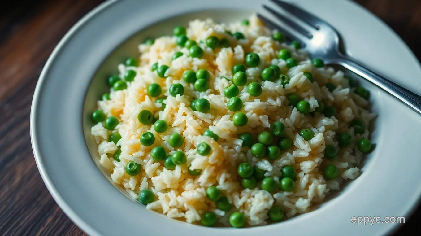 Decadent Parmesan and Pea Risotto