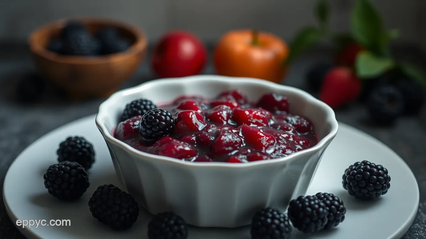 Easy Blackberry Compote Recipe: A Sweet & Tart Delight for Any Meal Delicious Blackberry Compote