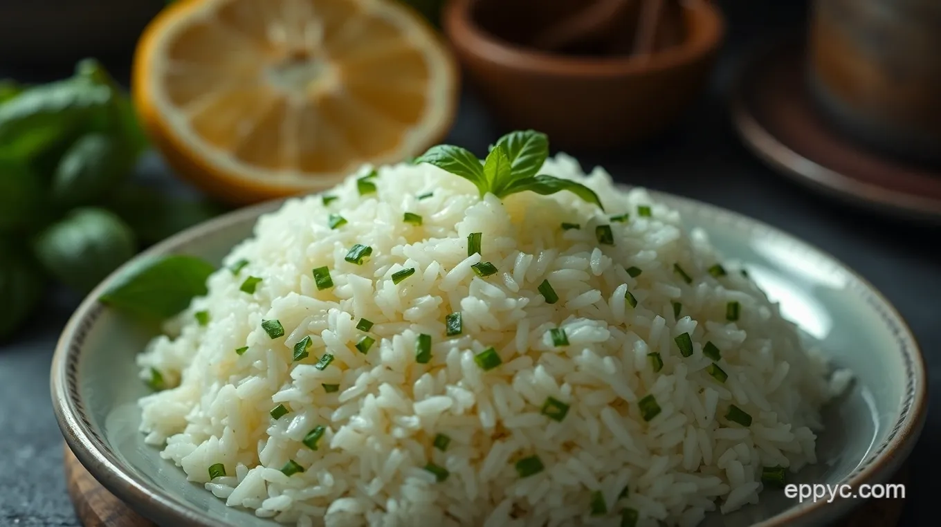 Fragrant Basil Rice Delight