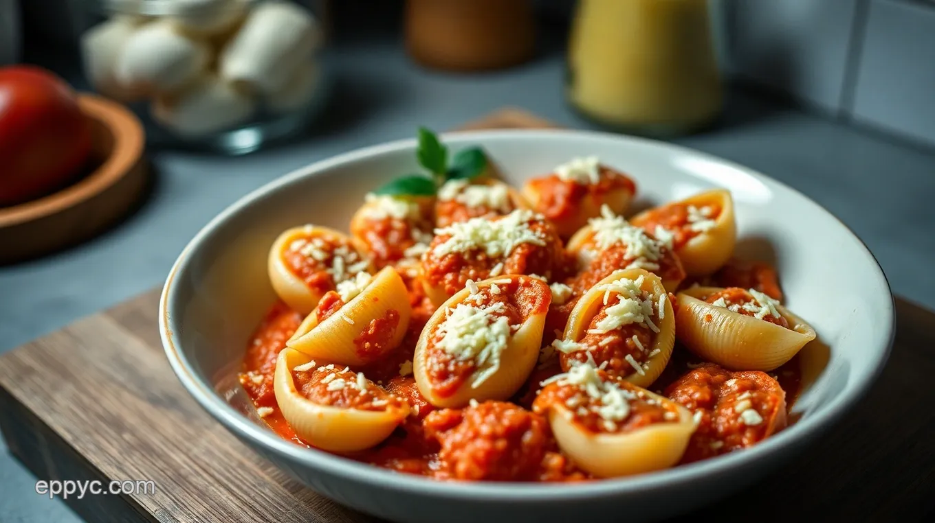 Easy & Delicious Stuffed Shells with Ricotta Cheese: A Family Favorite Heavenly Ricotta-Stuffed Pasta Shells