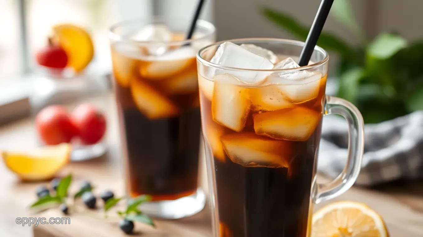 How to Make Iced Americano