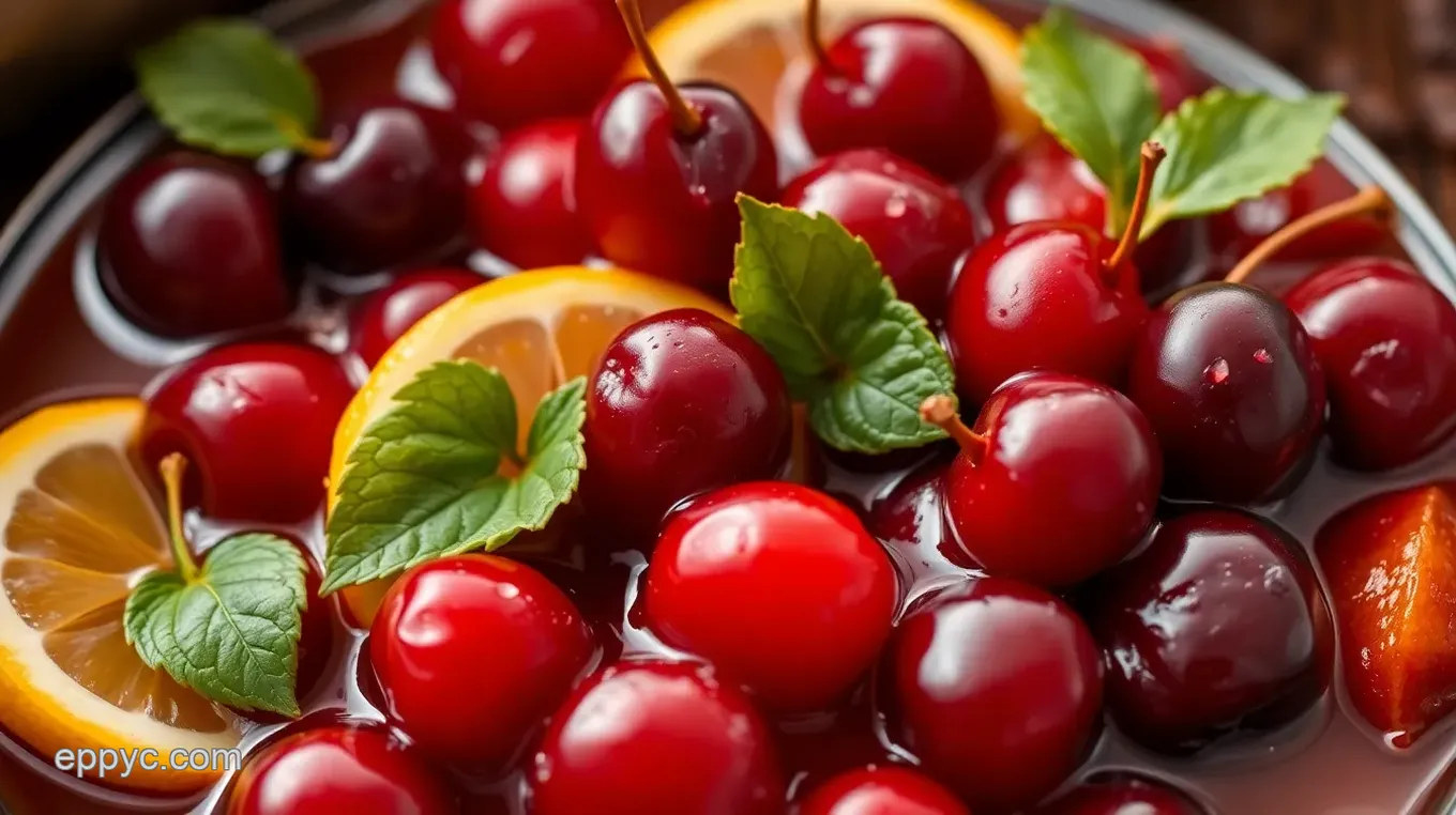 Discover How to Make Amarena Cherries in Sweet Syrup at Home Indulgent Amarena Cherries in Sweet Syrup