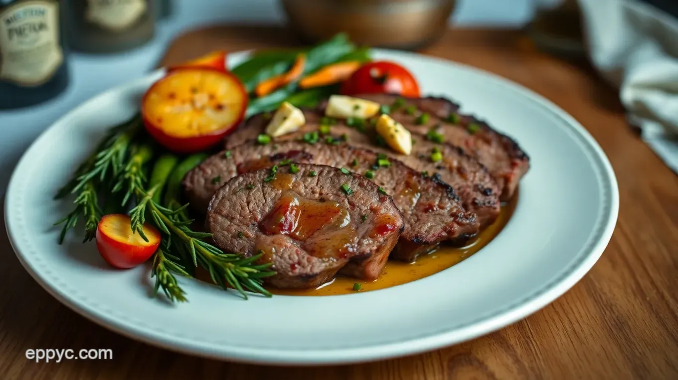 Juicy how to cook beef tenderloin: Herb Butter Perfection! Perfectly Pan-Seared Beef Tenderloin with Herb Butter