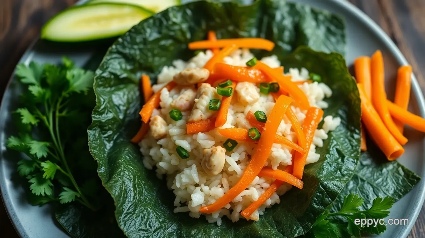 Easy Savory Seaweed Wraps with Fresh Veggies & Protein Savory Seaweed Wraps with Fresh Vegetables and Protein