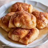 Apple Dumpling with Cinnamon in 60 Min