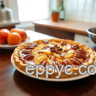 How to Bake Apple Danish Tart with Pecans in 50 Min: Delightful Treat!