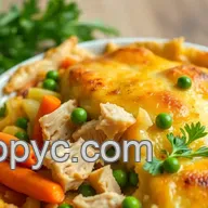 Easy & Juicy Bake Chicken Pie with Comforting Veggies: My Fail-Proof Herb Glazed Method