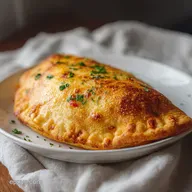 Baked Stromboli Recipe with Genoa Salami for 6 Servings