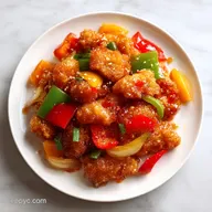 Baked Sweet and Sour Chicken: Crispy Oven-Baked Recipe (65 Min)