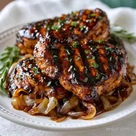 Balsamic Glazed Crockpot Chicken for 4