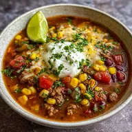 The Best Taco Soup Recipe in 30 Minutes