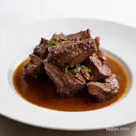 FallOffTheBone Braised bone in beef short ribs Recipe