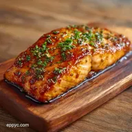 Cedar Plank Glazed Salmon for 4 Servings