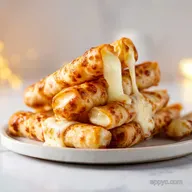 Cheesy Taco Sticks: Garlic Butter Crunch