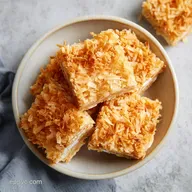 Chewy Coconut Bars in 40 Minutes