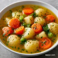 Chicken and Potato Soup in 50 Minutes