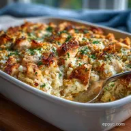 Chicken Cauliflower Rice Casserole: 40 Min