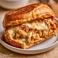 Shredded Chicken Philly Cheesesteaks: Slow-Cooked