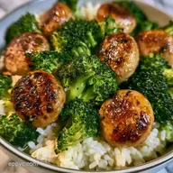 Chicken Sausage Rice Bowls: Meal Prep