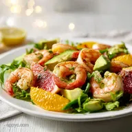 Citrus Shrimp Avocado Salad in 15 Minutes