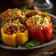 Stuffed Bell Peppers: Classic Beef Rice Recipe for Tender Results