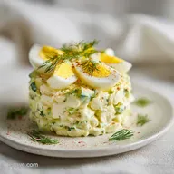 Classic Egg Salad with Hybrid Binder