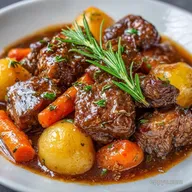 Clean Eating Slow Cooker Beef Stew for 6
