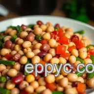 My Grandmother's Colorful Three Bean Salad Recipe: Easy & Zesty!