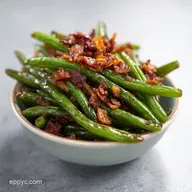 Crack Green Beans with Bacon